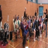 music-making practice with Coffs Primary kids